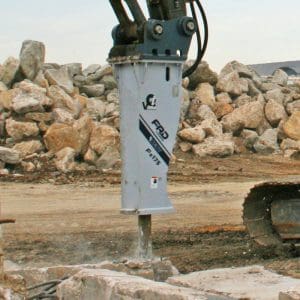 Fx175 breaking up concrete | Furukawa FRD